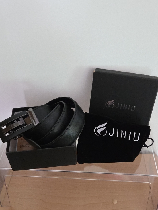 Jiniu Other - Men's NIB Black Leather Ratchet Belt